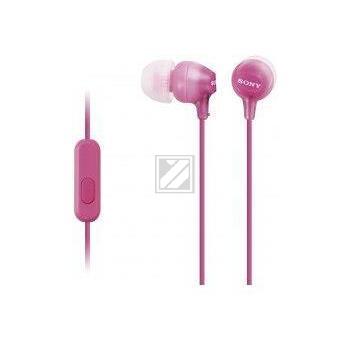 Sony MDR-EX15APPI In-Ohr-Kopfhörer, pink