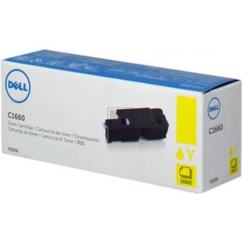 Dell Toner-Kit gelb (593-11131, V53F6)