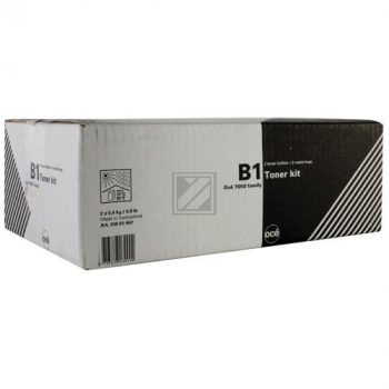 OCE Tonerflasche 2 x schwarz (25001867, Type B1)