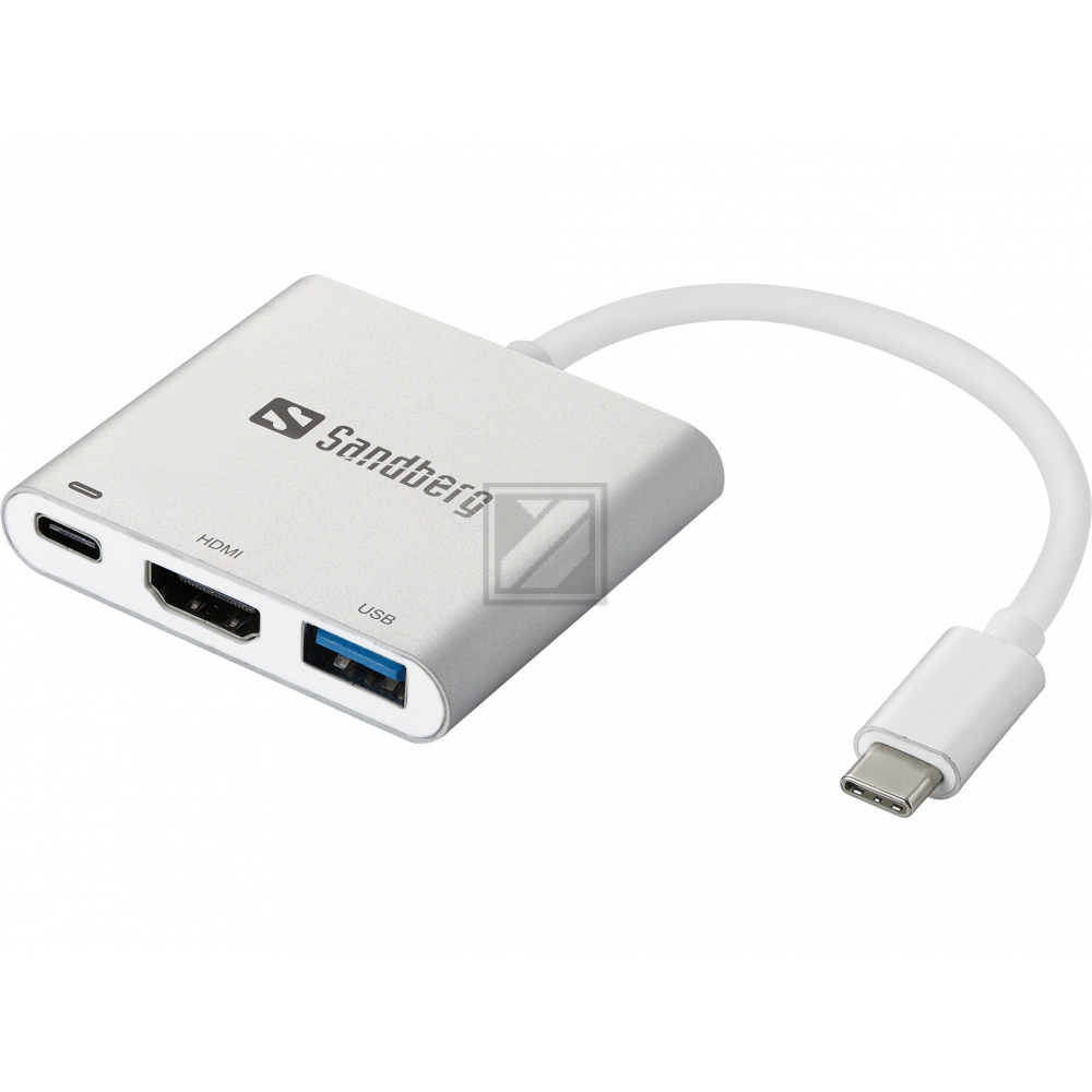 Sandberg USB-C Mini Dock HDMI+USB