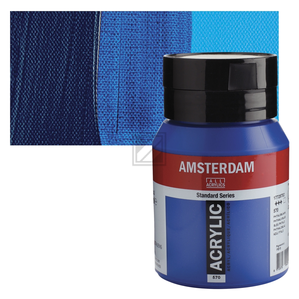 TALENS Akrylfarbe Amsterdam 500ml 570 blau
