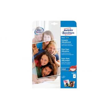 AVERY ZW. Classic InkJet Photo Papier A4 2496-50 180g 50 Blatt