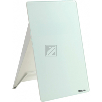 NOBO Diamond Glass Memoboard A4 1905173 weiss
