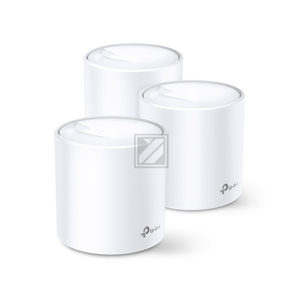 TP-LINK Whole Home Mesh Wi-Fi System DECOX203P AX1800(3-Pack) white
