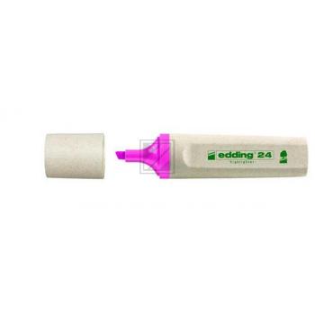 EDDING EcoLine Textmarker 24 2-5mm 4-24009 rosa