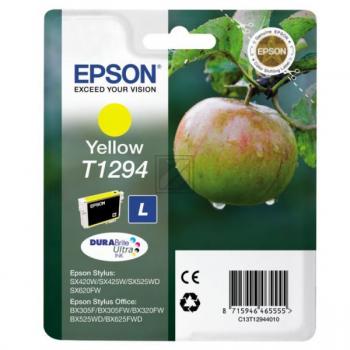 Epson Tintenpatrone gelb SC (C13T12944022, T1294)