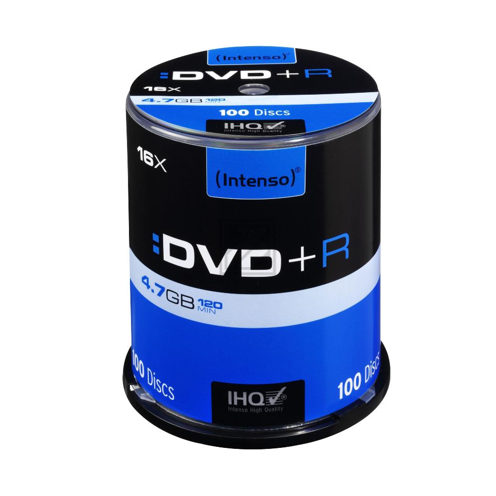 Intenso DVD+R 4,7 GB 16 x (100 Spindel