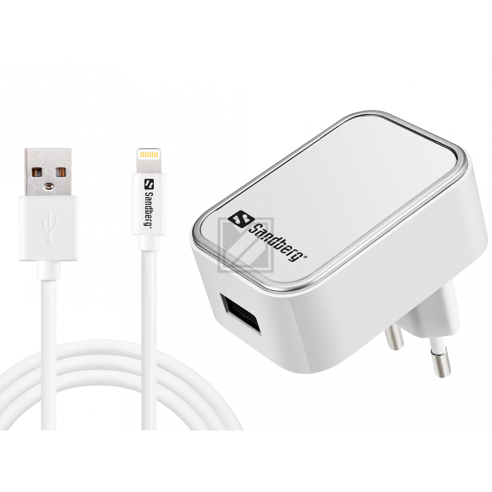 Sandberg AC Charger EU Lightning 2.4A