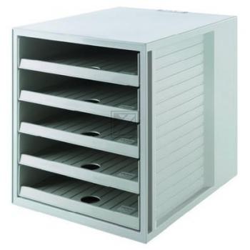 Han Bürobox offen lichtgrau 275 x 330 x 320 mm