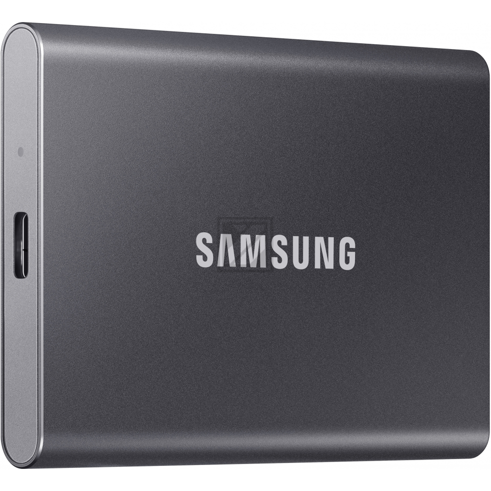 SAMSUNG SSD Portable T7 1TB MU-PC1T0T USB 3.1 Gen. 2 Titan Grey
