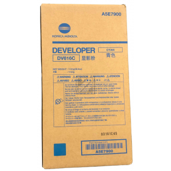 Konica Minolta Entwickler cyan (A5E7900, DV-616C)