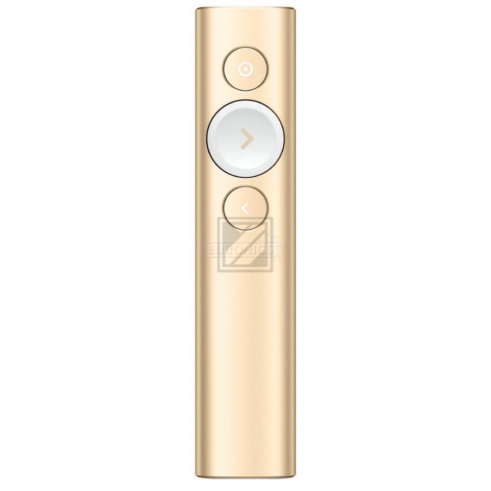 LOGITECH Spotlight Presentation Remote 910-004862 gold