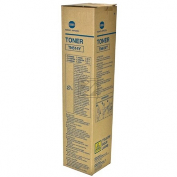 Konica Minolta Toner-Kit gelb (A0VW254, TN-614Y)