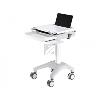 NEWSTAR MOBILER NOTEBOOKWAGEN WEISS MED-M200 10-17 5kg