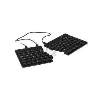 R-GO SPLIT ERGO TASTATUR QWERTY US RGOSPUSWIBL schwarz/Kabel