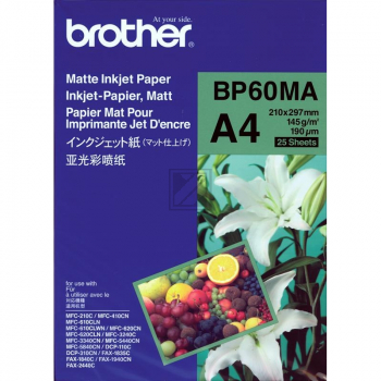 Brother Papier 25 Seiten weiß (BP60MA)