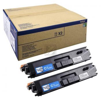 Brother Toner-Kit 2 x cyan (TN-900CTWIN)