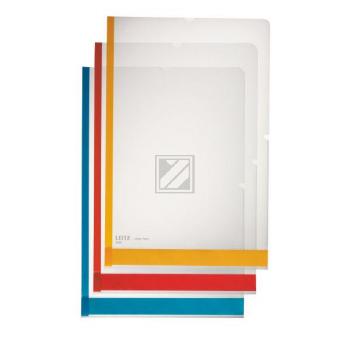 Leitz Sichthüllen A4 Desk Free PP transparent Inh.6 oben+rechts offen 0,15 mm