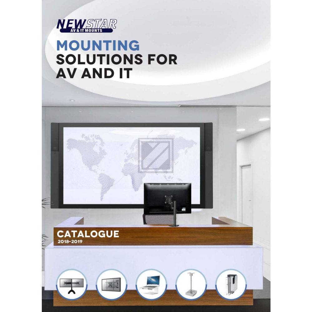 NEWSTAR MONITOR TISCHHALTERUNG SCHWARZ NM-D500BLACK einzel 10-30 6kg