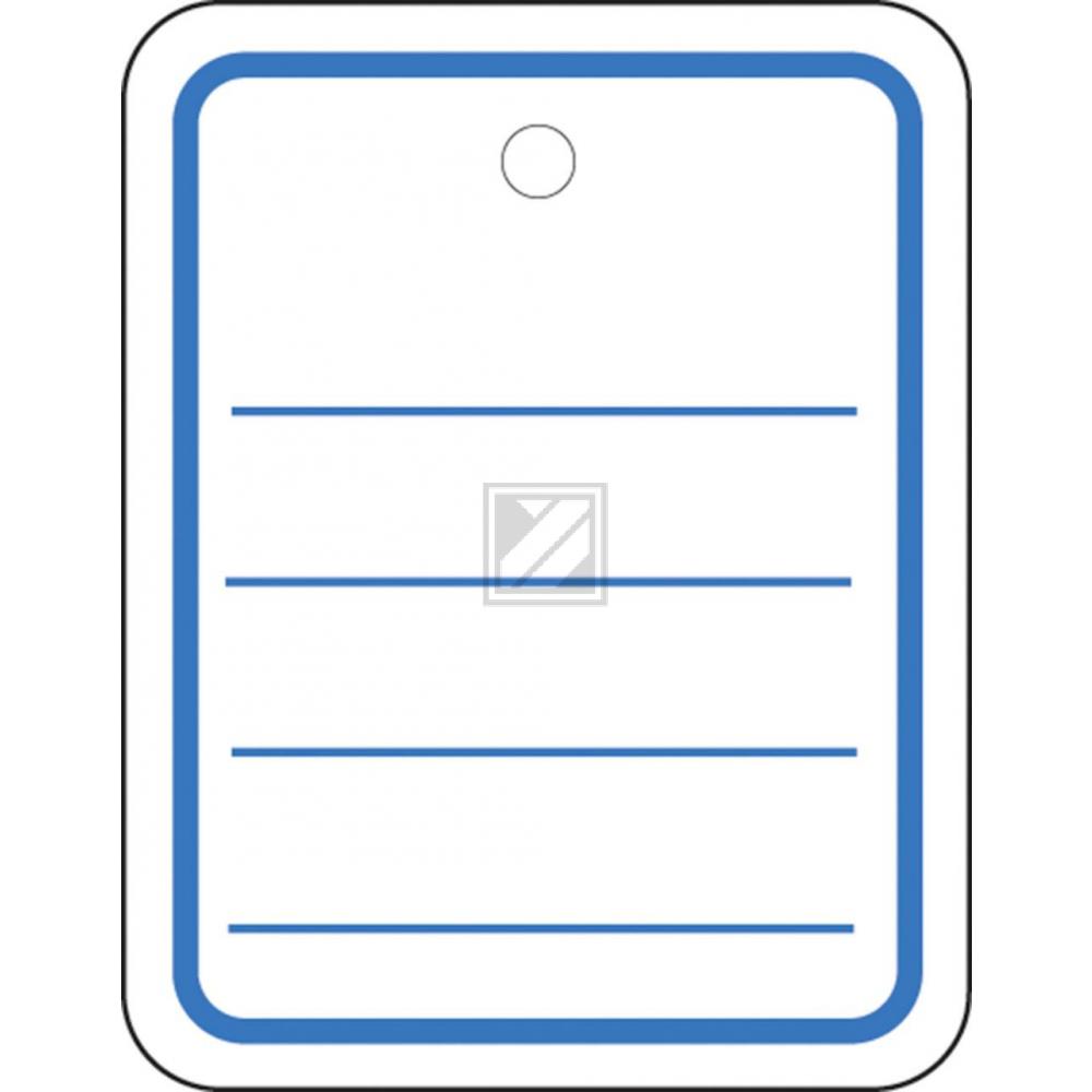 Herma Stückwarenanhänger ohne Faden gelocht 35 x 45 mm Inh.1000