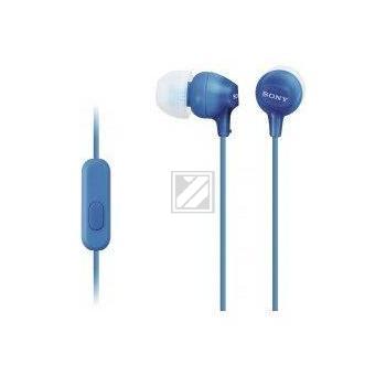 Sony MDR-EX15APLI In-Ohr-Kopfhörer,blau