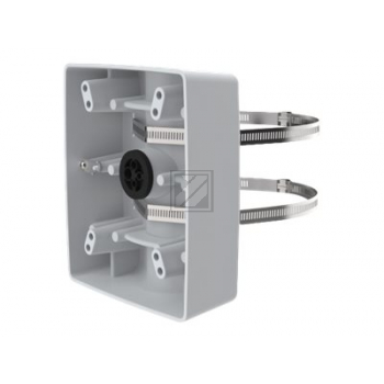 AXIS T91B57 - Stangenbefestigungskit - Pfosten montierbar - Innenbereich, Außenbereich - weiß - für AXIS A9188-VE, T91G61, T91H61, T98A15-VE, T98A16-VE, T98A17-VE, T98A18-VE