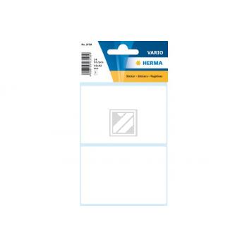 HERMA Etiketten 55×82mm 3758 weiss 14 Stück