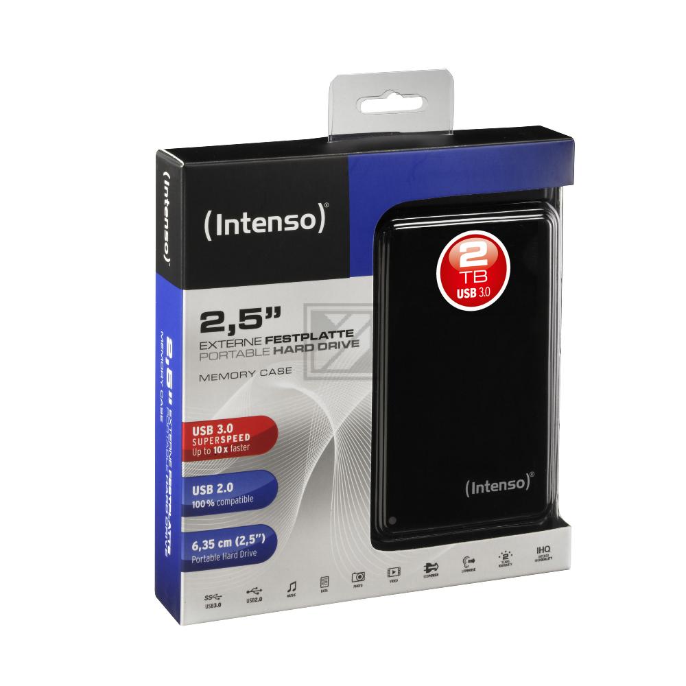 Intenso Festplatte 2 TB 2.5" schwarz (6021580)