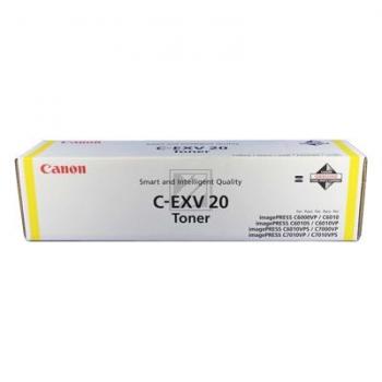 Canon Toner-Kartusche gelb (0439B002, C-EXV20Y)