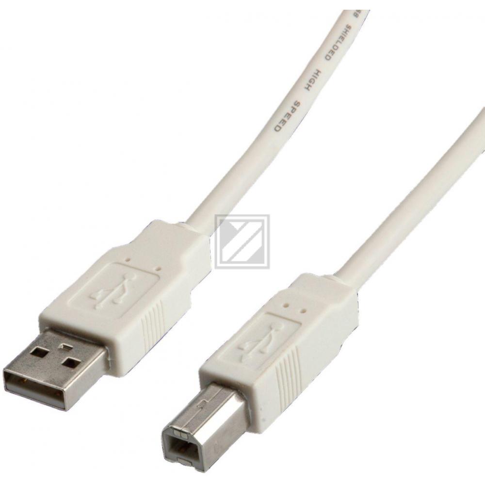 Value USB Kabel USB2.0 A/B m/m 4,5 m beige