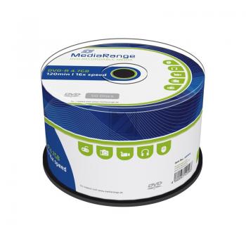 MEDIARANGE DVD-R 4.7GB 16x (50) CB MR444 Cake Box