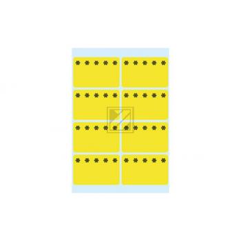 HERMA Tiefkühletiketten 84x120mm 3771 gelb 48 Stück