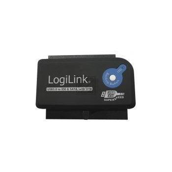 LogiLink USB Adapter USB 3.0 zu IDE & SATA Adapter mit OTB