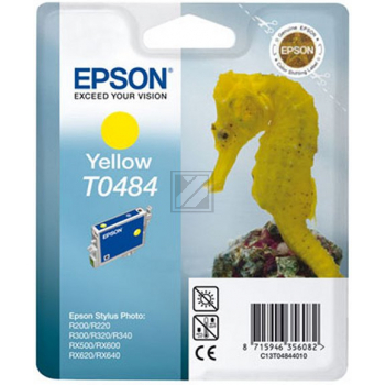Epson Tintenpatrone gelb (C13T04844010, T0484)