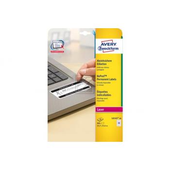 AVERY ZW. Etiketten 45,7×25,4mm L6145-20 non perm. 800 Stück