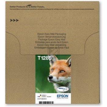 Epson Tintenpatrone (EasyMail) gelb, magenta, schwarz, cyan (C13T12854511, T1285)