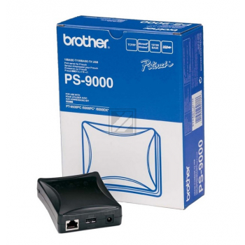 BROTHER PS9000 PTOUCH USB DRUCKSERVER PS9000Z1 USB 10Mb LAN