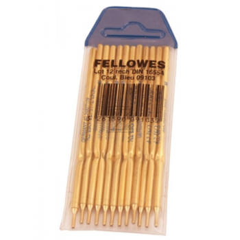Fellowes Kugelschreibermine für Standkugelschreiber, 12er-Pack, blau (0910301)