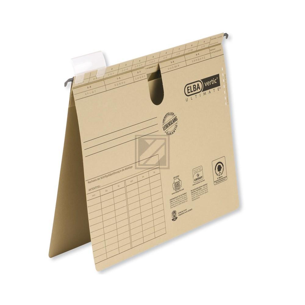 Elba Hängemappen Vertic 1 natron Inh.25 230 g/qm 240 x 138 x 6 mm