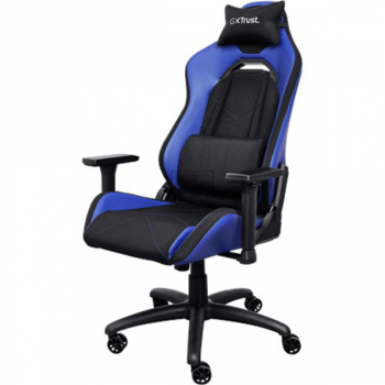 TRUST GXT714B RUYA GAMING STUHL BLAU 25131 verstellbar/Leder