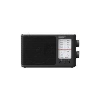 Sony ICF-506 MW/UKW Radio mit analoger Sendersuche, schawrz