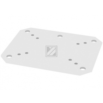 NEWSTAR BODENPLATTE SILBER