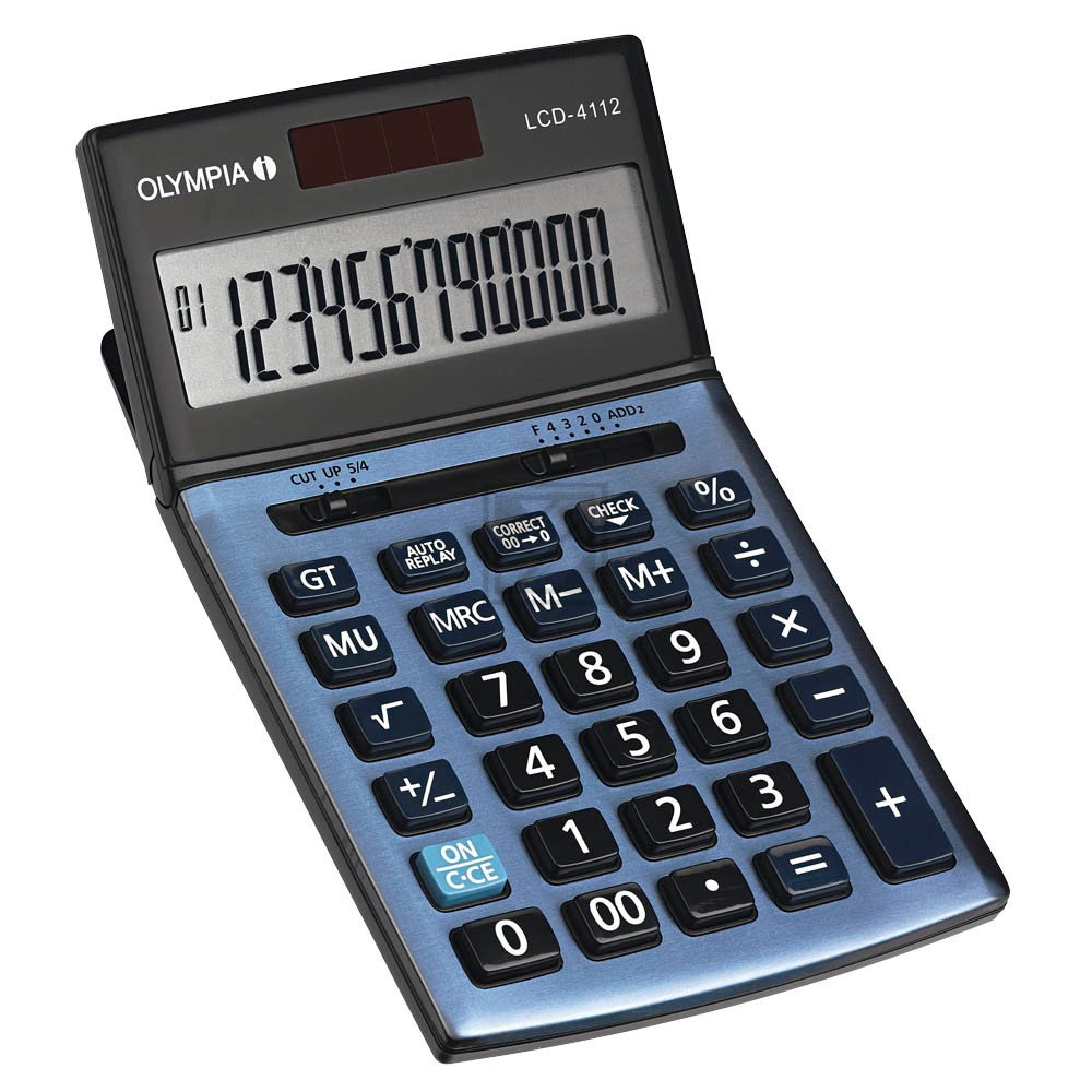 Olympia Tischrechner LCD 4112 12-stellig (941911002)