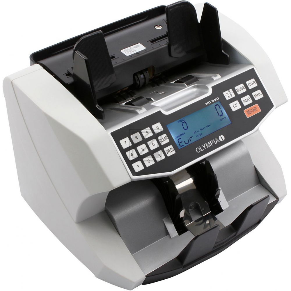 OLYMPIA NC590 GELDZAEHLGERAET 947730590 grau-schwarz