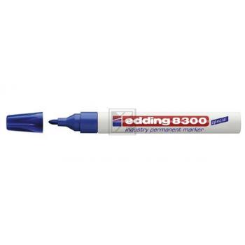 EDDING Permanent Marker 8300 1,5-3mm 4-8300003 blau
