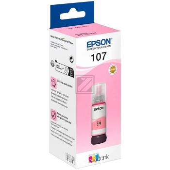 Epson Tintennachfüllfläschchen magenta light (C13T09B640, 107)