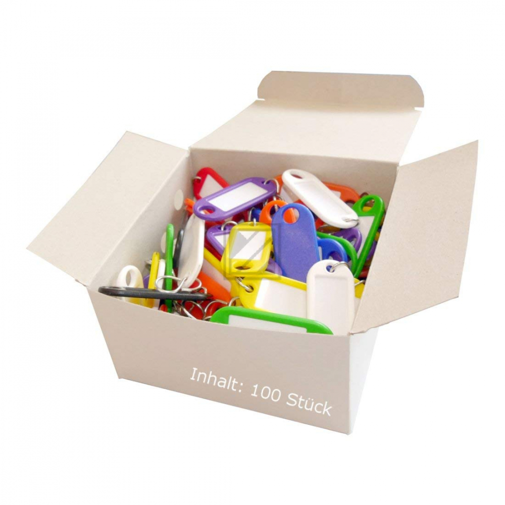 Wedo Schlüsselanhänger S-Haken sortiert Inh.100 (262803499)