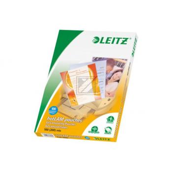 LEITZ Laminierfolie A4 33826 100my 100 Stück