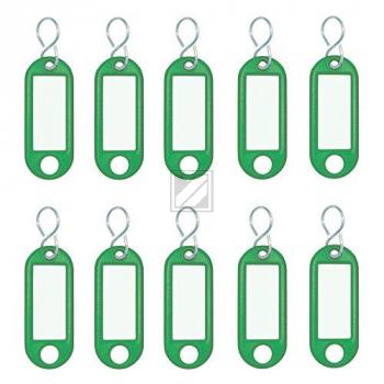 Wedo Schlüsselanhänger S-Haken grün Inh.10