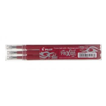 PILOT Mine FriXion Refill BLS-FR7-R rot, 3er Set